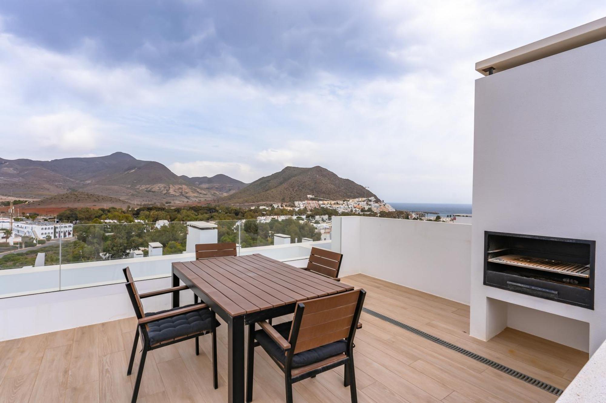 San Jose Suites 3 Hab, Piscina, Solarium Y Wifi Almería Zewnętrze zdjęcie